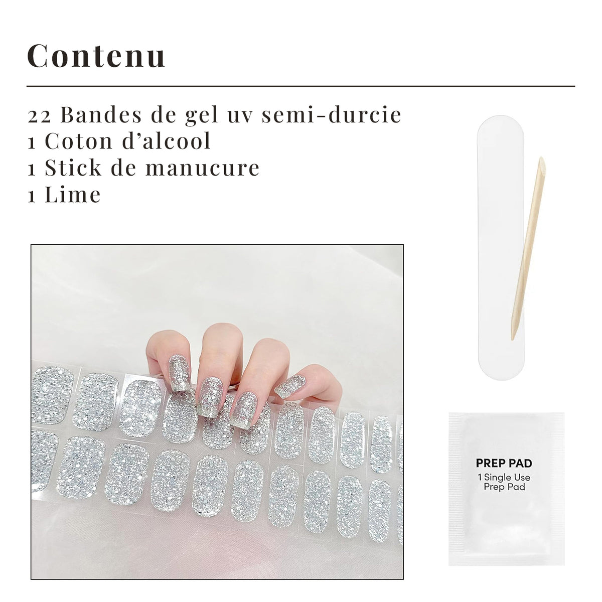 Paillettes Argent