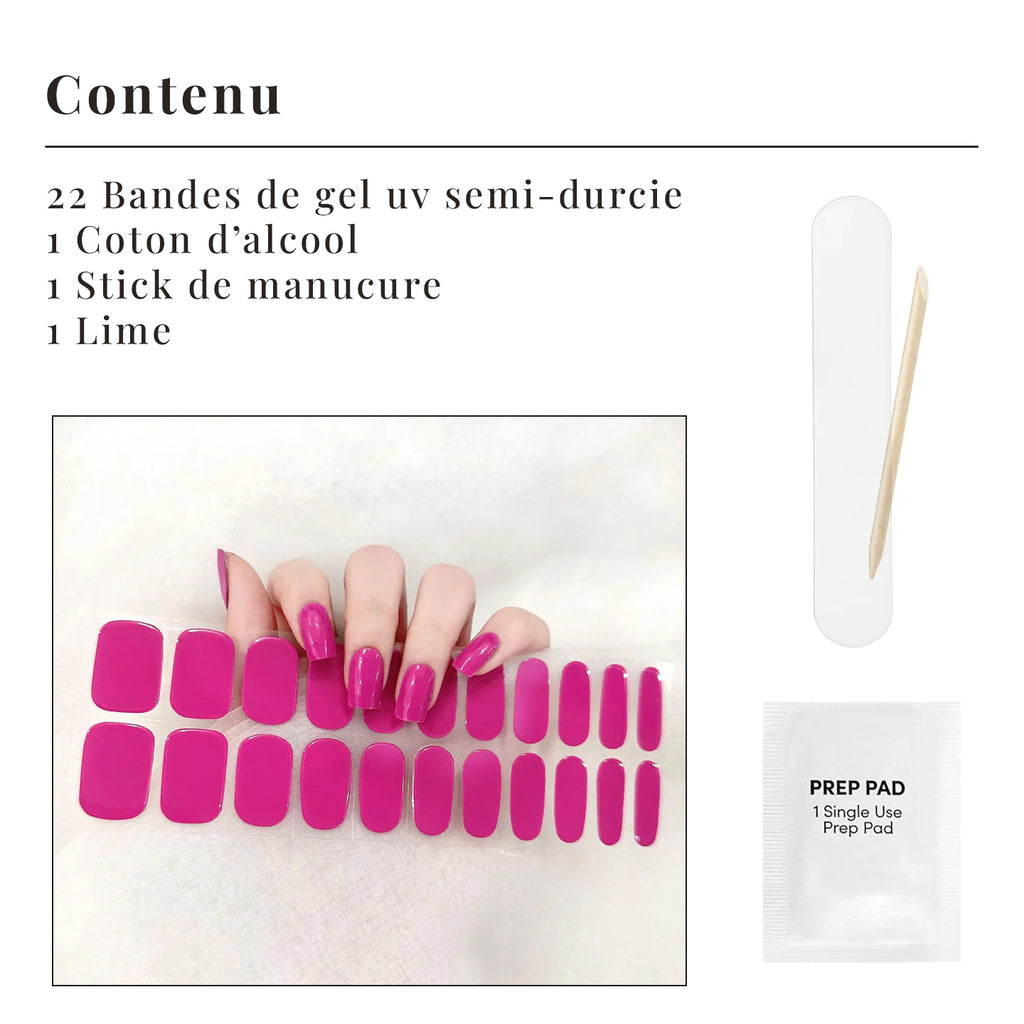 Solid Fuschia Pink